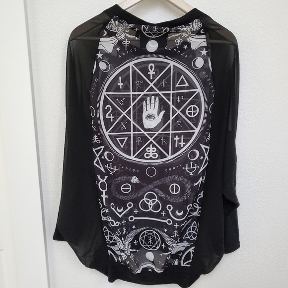 Killstar Cult Cuff Tunic - Picture 5 of 5